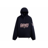Kith x NFL Giants Quarter Zip Sherpa Nocturnal