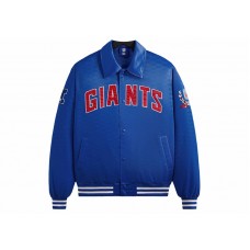 Kith x NFL Giants Satin Bomber Jacket Current