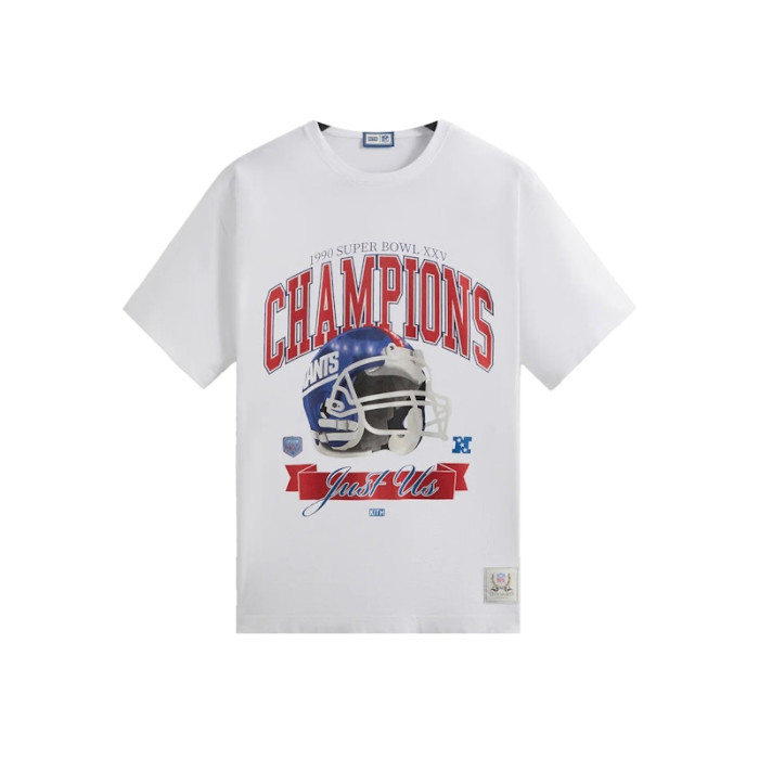 Kith x NFL Giants Superbowl Vintage Tee White