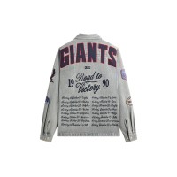 Kith x NFL New York Giants Denim Henson Shirt Cameron Wash