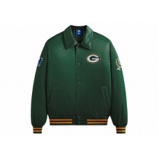 Kith x NFL Packers Satin Bomber Jacket Board