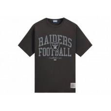 Kith x NFL Raiders Vintage Tee Black