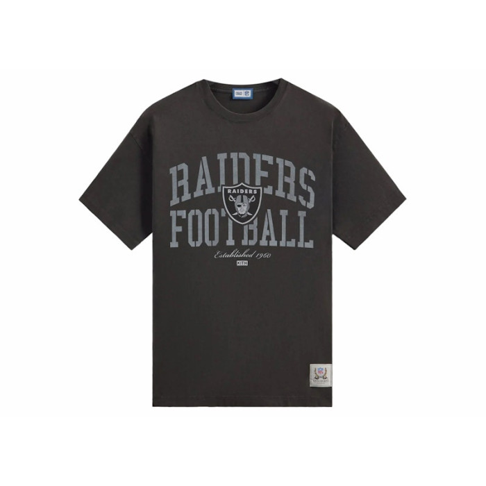 Kith x NFL Raiders Vintage Tee Black