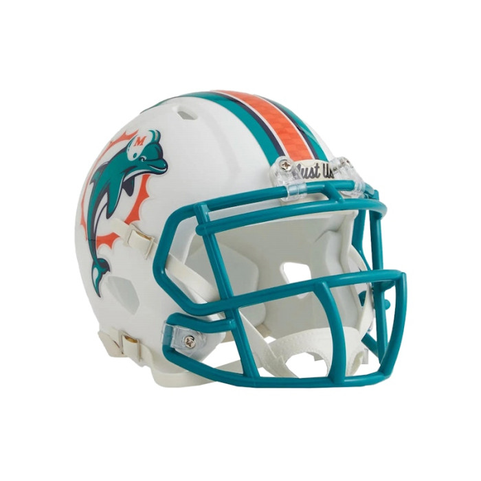 Kith x NFL Riddell Dolphins Speed Mini Helmet Helmet Multicolor Kith x NFL Riddell Dolphins Speed Mini Helmet Helmet Multicolor