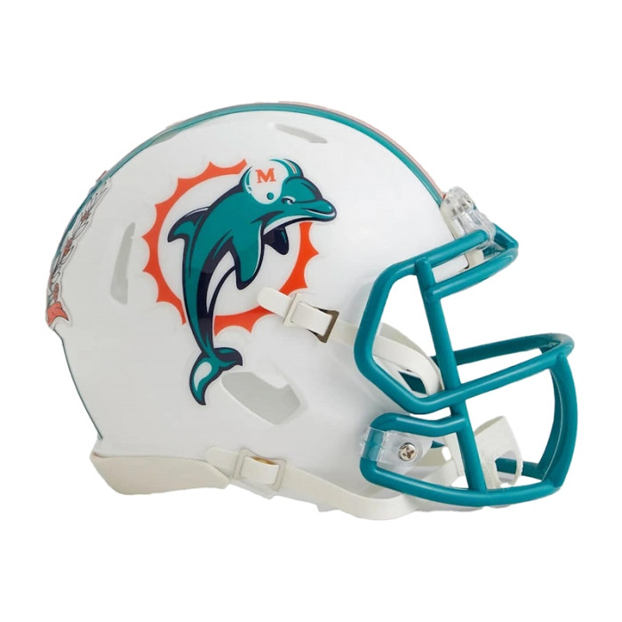 Kith x NFL Riddell Dolphins Speed Mini Helmet Helmet Multicolor Kith x NFL Riddell Dolphins Speed Mini Helmet Helmet Multicolor