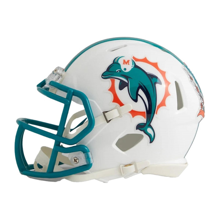 Kith x NFL Riddell Dolphins Speed Mini Helmet Helmet Multicolor Kith x NFL Riddell Dolphins Speed Mini Helmet Helmet Multicolor
