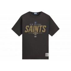 Kith x NFL Saints Vintage Tee Black