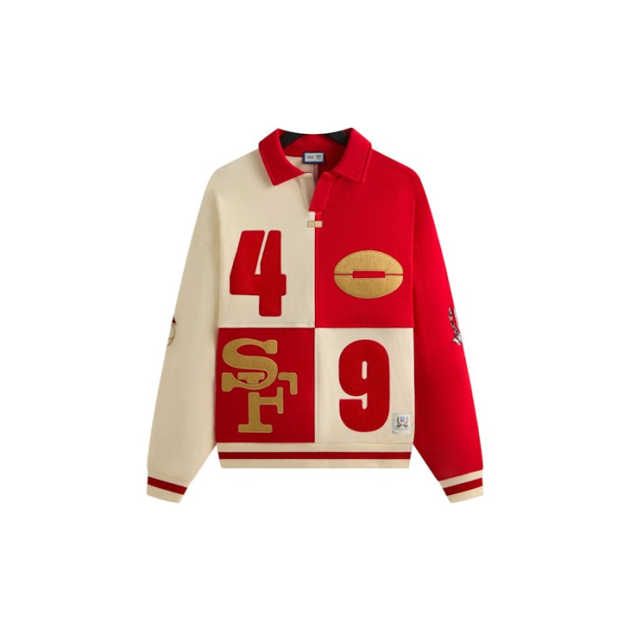 Kith x NFL San Francisco 49ers Vintage Rugby Sandrift Kith x NFL San Francisco 49ers Vintage Rugby Sandrift