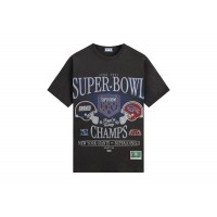 Kith x NFL Super Bowl Vintage Bishop Tee Black