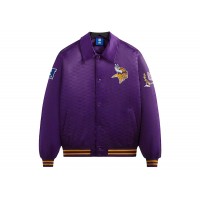 Kith x NFL Vikings Satin Bomber Jacket Cover