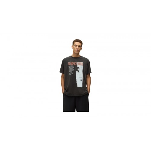 Kith For Scarface Film Poster Vintage Tee Black