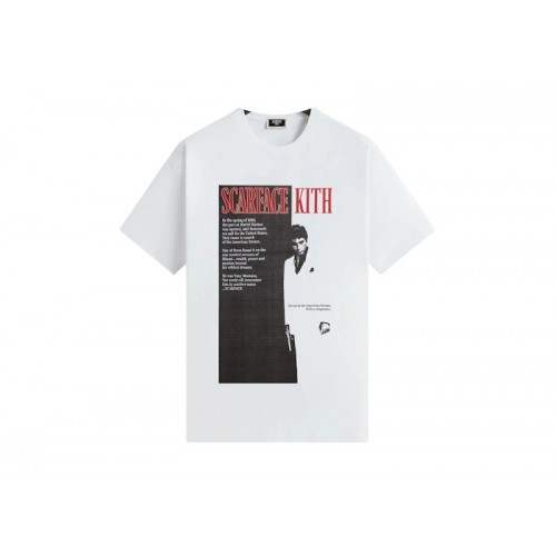 Kith x Scarface Film Poster Vintage Tee White