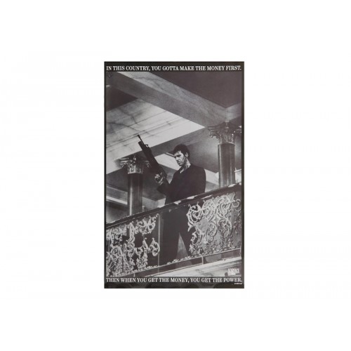 Kith x Scarface Money First Poster Multicolor