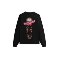 Kith x Scarface Statue Long Sleeve Pocket Tee Black