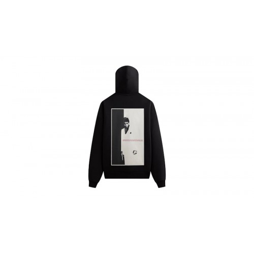 Kith For Scarface Tony Applique Nelson Hoodie Black
