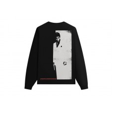 Kith x Scarface Tony Montana Long Sleeve Tee Black