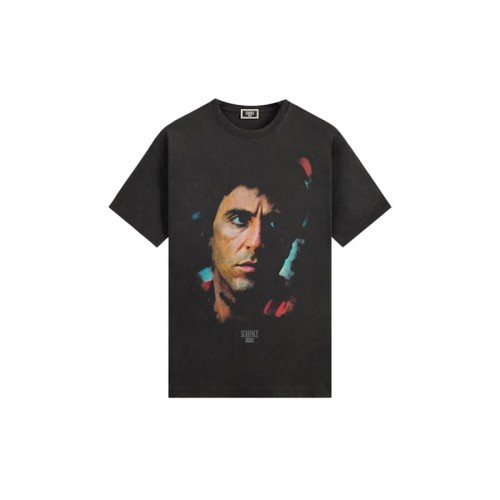 Kith x Scarface Tony Portrait Vintage Tee Black