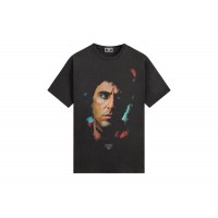 Kith x Scarface Tony Portrait Vintage Tee Black