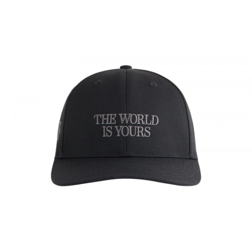 Kith x Scarface Twill Tonal Aaron Cap Black