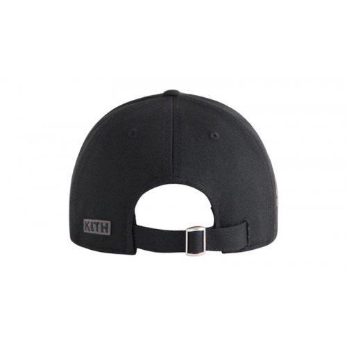 Kith x Scarface Twill Tonal Aaron Cap Black