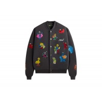 Kith x Sesame Street Marvin Bomber Jacket Hematite