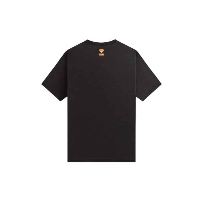 Kith x Superman 2025 Movie Lightning Vintage Tee Black
