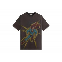 Kith x Superman Lightning Bolt Tee Black
