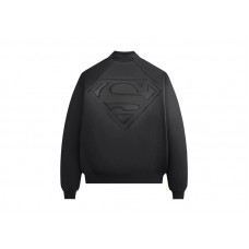 Kith x Superman Satin Bomber Jacket Black