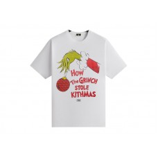 Kith x The Grinch Book Title Vintage Tee White