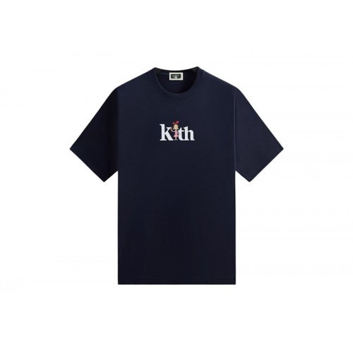 Оригинальный шмот Kith x The Grinch Cindy Serif Tee Nocturnal