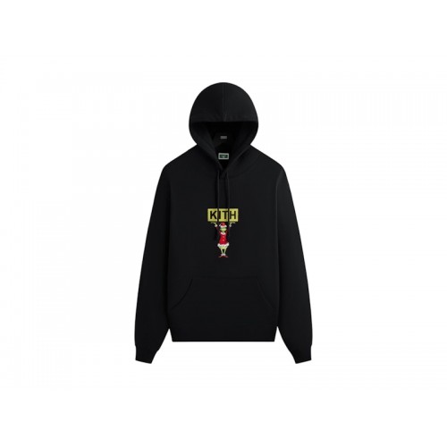 Оригинальный шмот Kith x The Grinch Classic Logo Williams III Hoodie Black Beauty