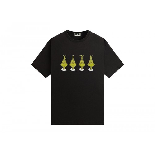 Оригинальный шмот Kith x The Grinch Expression Tee Black