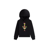 Kith x The Grinch Kids Ornament Williams Hoodie Black