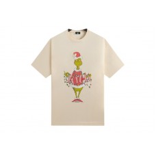 Kith x The Grinch Ornament Vintage Tee Sandrift