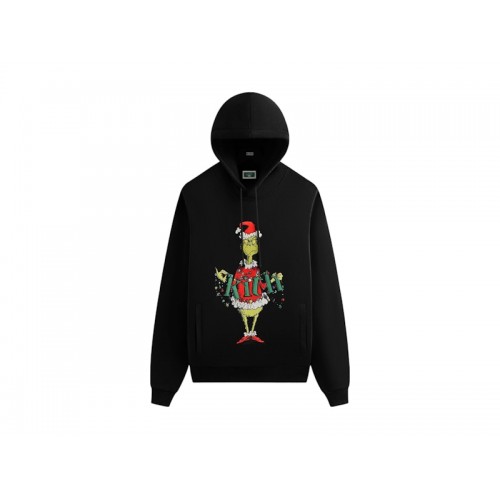 Оригинальный шмот Kith x The Grinch Ornament Williams III Hoodie Black