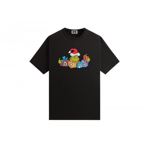 Оригинальный шмот Kith x The Grinch Presents Tee Black