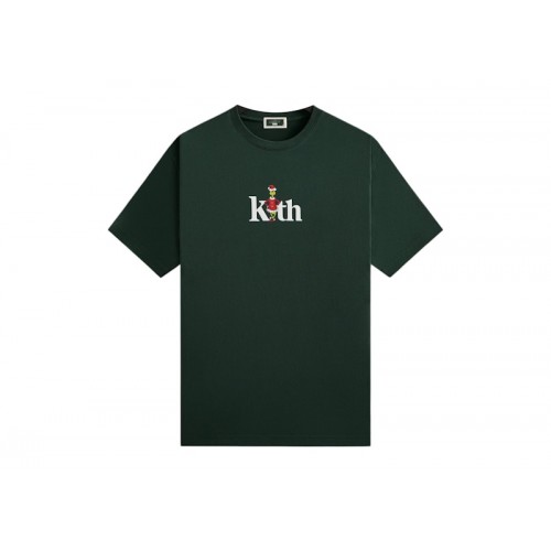 Оригинальный шмот Kith x The Grinch Serif Tee Stadium