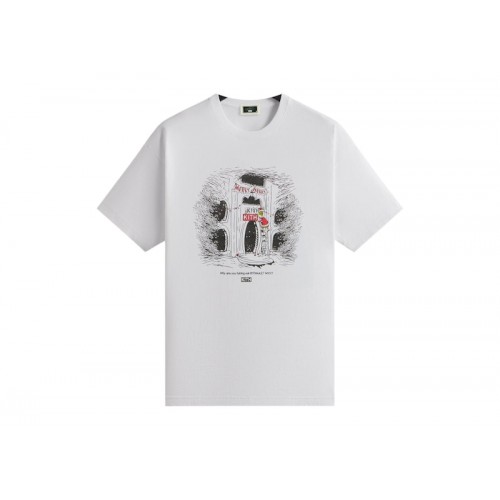 Оригинальный шмот Kith x The Grinch Sign Vintage Tee White