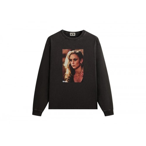 Kith x The Sopranos Adriana Vintage Long Sleeve Tee Black
