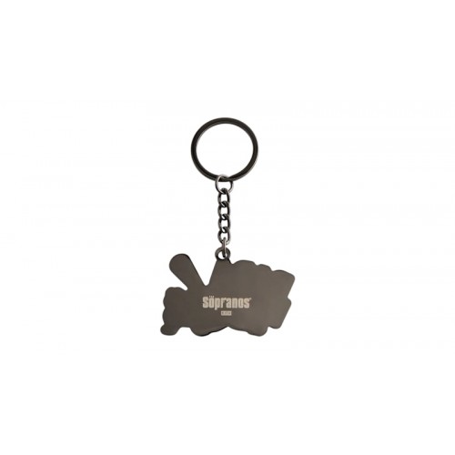 Kith x The Sopranos Bada Bing Keychain Black