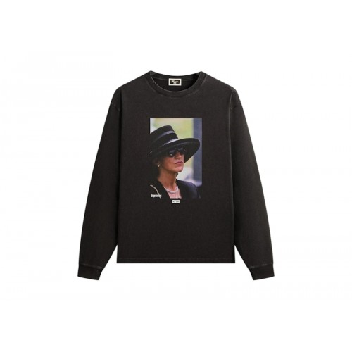 Kith x The Sopranos Carmela Vintage Long Sleeve Tee Black