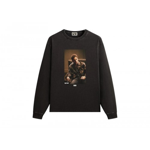 Kith x The Sopranos Christopher Vintage Long Sleeve Tee Black