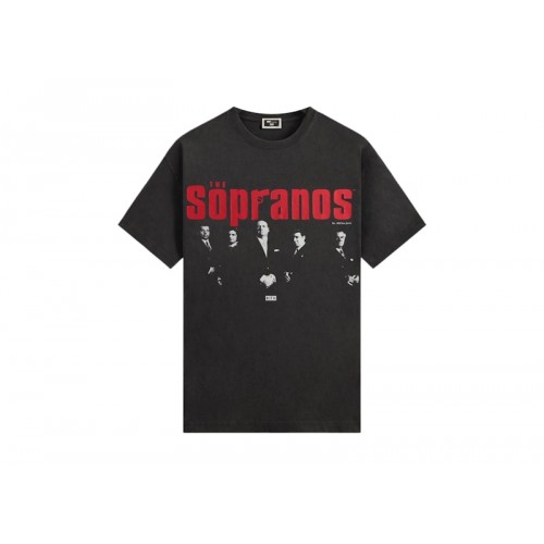 Kith x The Sopranos Est. 1990 Poster Vintage Tee Black