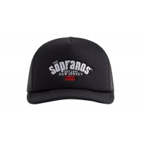 Kith x The Sopranos Nolan Trucker Hat Black