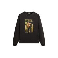 Kith x The Sopranos Silvio Vintage Long Sleeve Tee Black