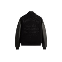 Kith x The Sopranos Varsity Jacket Black