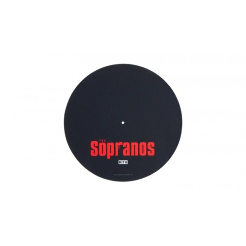Kith x The Sopranos Vinyl Slip Mat Cover Black