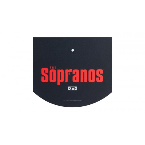 Kith x The Sopranos Vinyl Slip Mat Cover Black