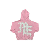 Mixed Emotions End Hoodie Pink