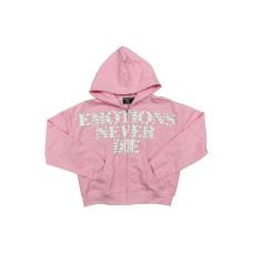 Mixed Emotions End Hoodie Pink